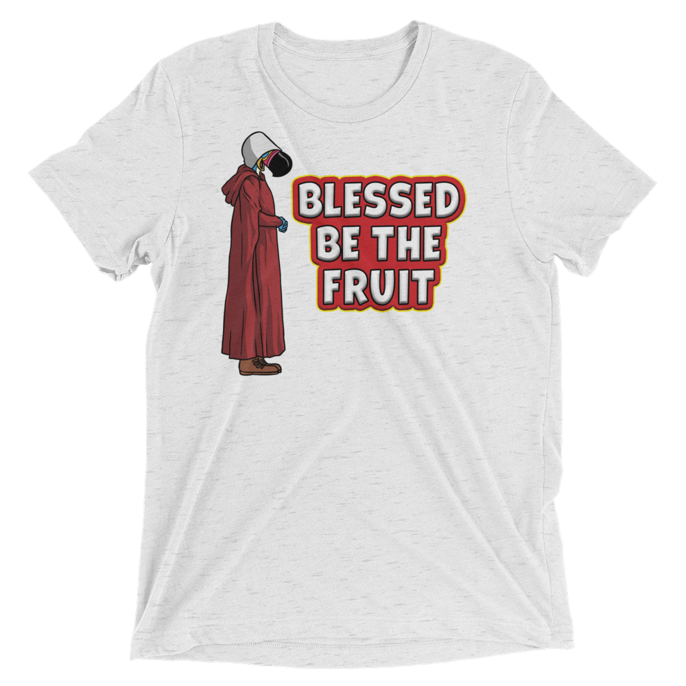 Blessed Be The Fruit (Triblend)-Triblend T-Shirt-Swish Embassy