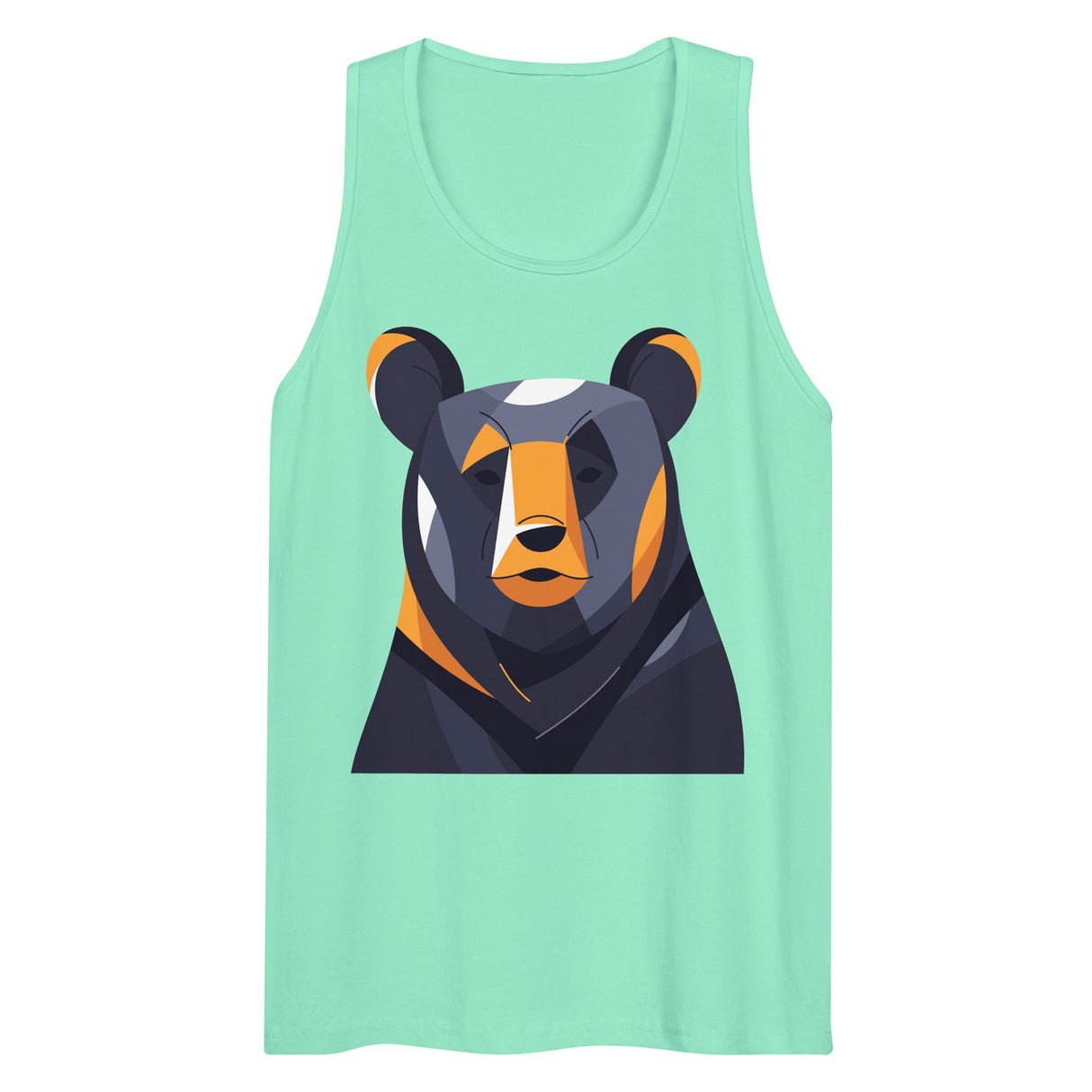 Blue Bear (Tank Top)-Tank Top-Swish Embassy