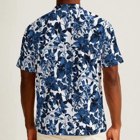 Blue Breeze (Cotton Button Shirt)-Cotton Button Shirt-Swish Embassy