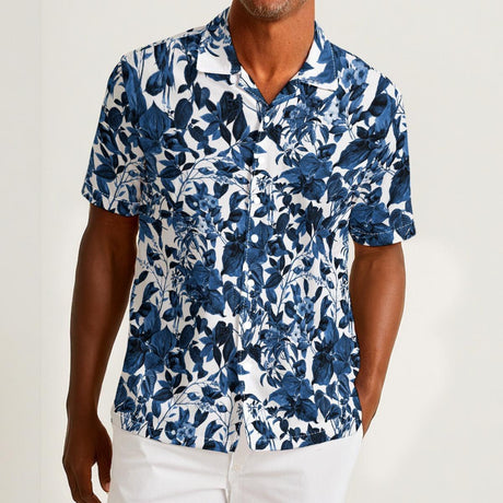 Blue Breeze (Cotton Button Shirt)-Cotton Button Shirt-Swish Embassy