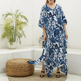 Blue Breeze (Kaftan)-Kaftan-Swish Embassy