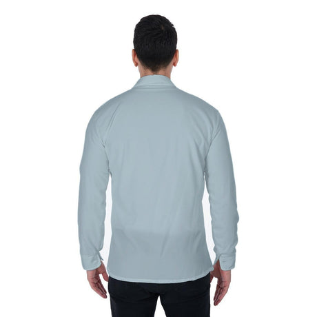 Blue Crush (Long Sleeve Button Shirt)-Long Sleeve Button Shirts-Swish Embassy