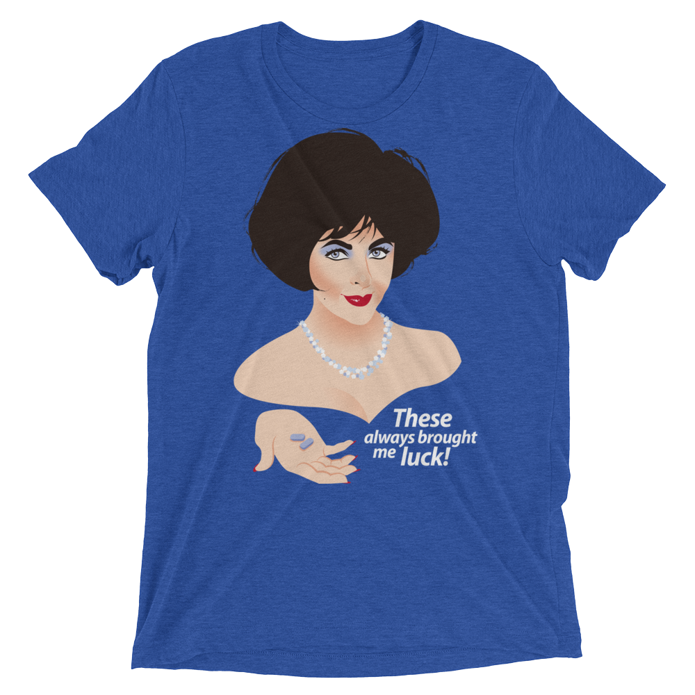 Blue Diamonds (Triblend)-Triblend T-Shirt-Swish Embassy