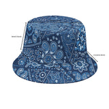 Blue Hanky (Allover Bucket Hat)-Allover Bucket Hat-Swish Embassy