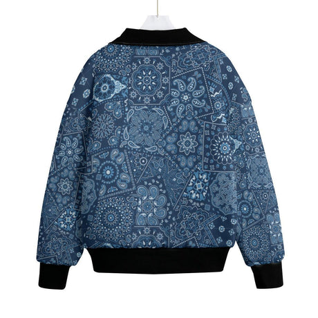 Blue Hanky (Fleece Jacket)-Fleece Jacket-Swish Embassy