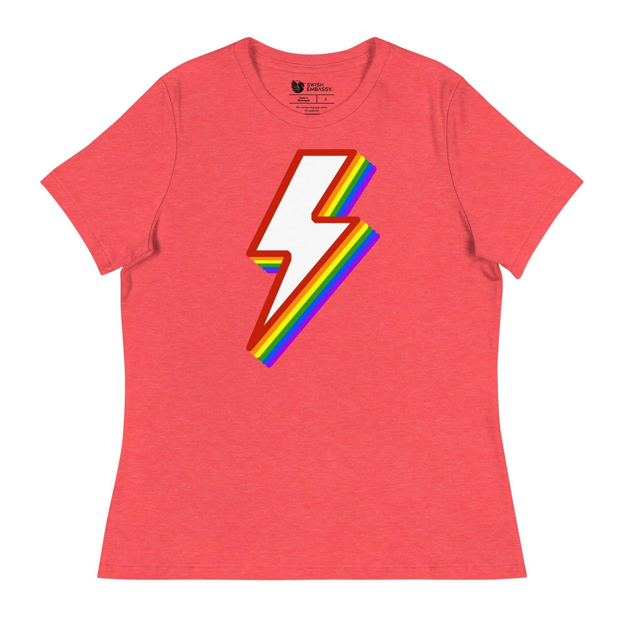 Bolt (Women's Relaxed T-Shirt)-Women's T-Shirts-Swish Embassy