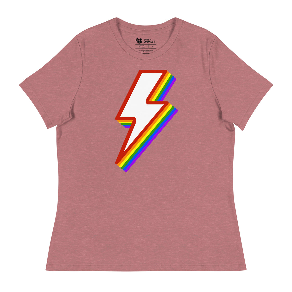 Bolt (Women's Relaxed T-Shirt)-Women's T-Shirts-Swish Embassy