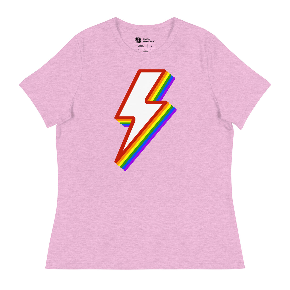 Bolt (Women's Relaxed T-Shirt)-Women's T-Shirts-Swish Embassy