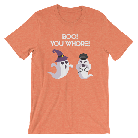 Boo! You Whore!-Halloween T-Shirt-Swish Embassy