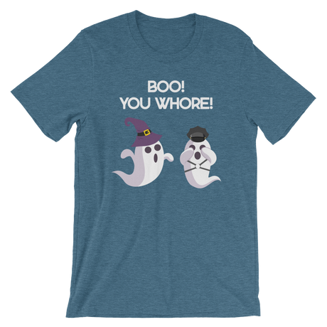 Boo! You Whore!-Halloween T-Shirt-Swish Embassy