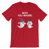 Boo! You Whore!-T-Shirts-Swish Embassy