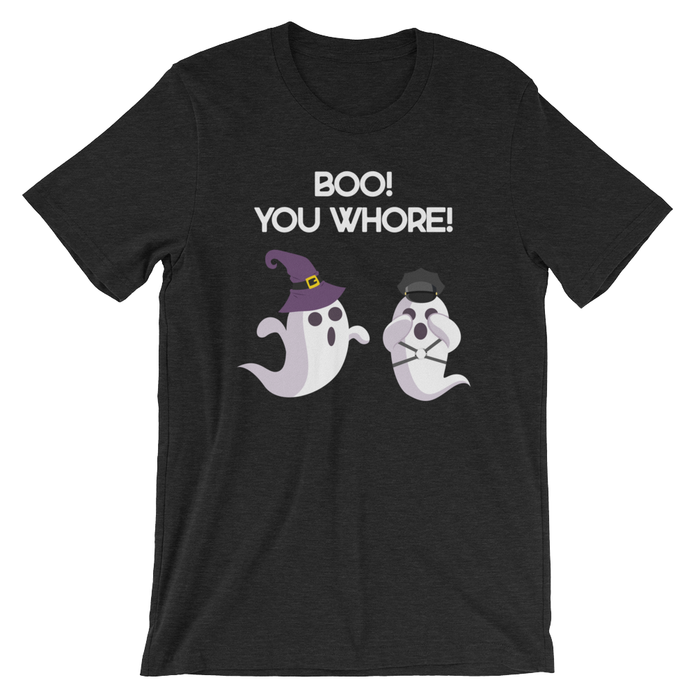 Boo! You Whore!-T-Shirts-Swish Embassy