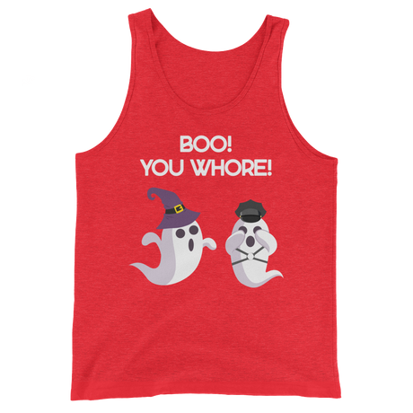 Boo! You Whore! (Tank Top)-Tank Top-Swish Embassy