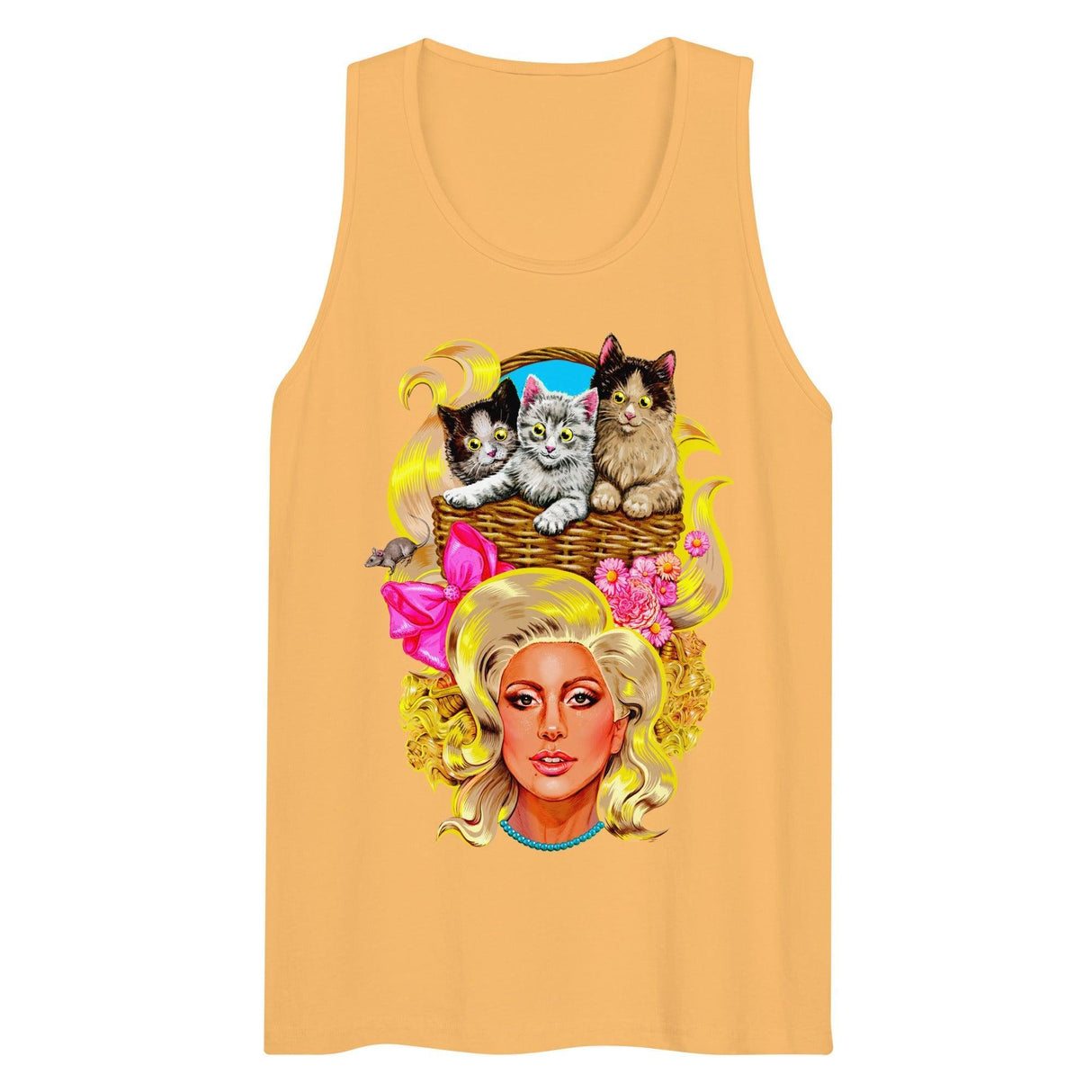 Born This Purrfect (Tank Top)-Tank Top-Swish Embassy