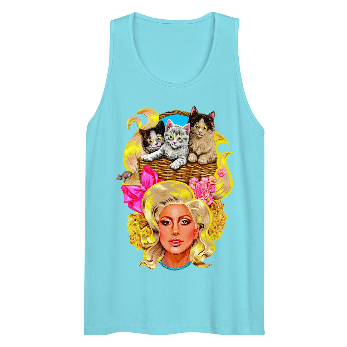Born This Purrfect (Tank Top)-Tank Top-Swish Embassy