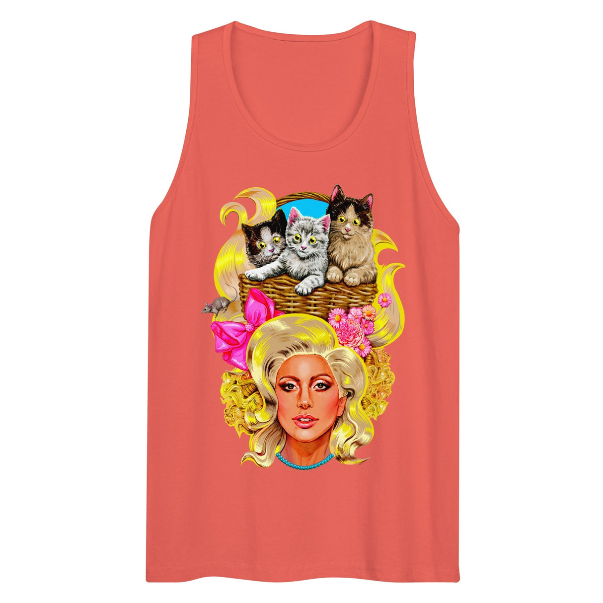 Born This Purrfect (Tank Top)-Tank Top-Swish Embassy