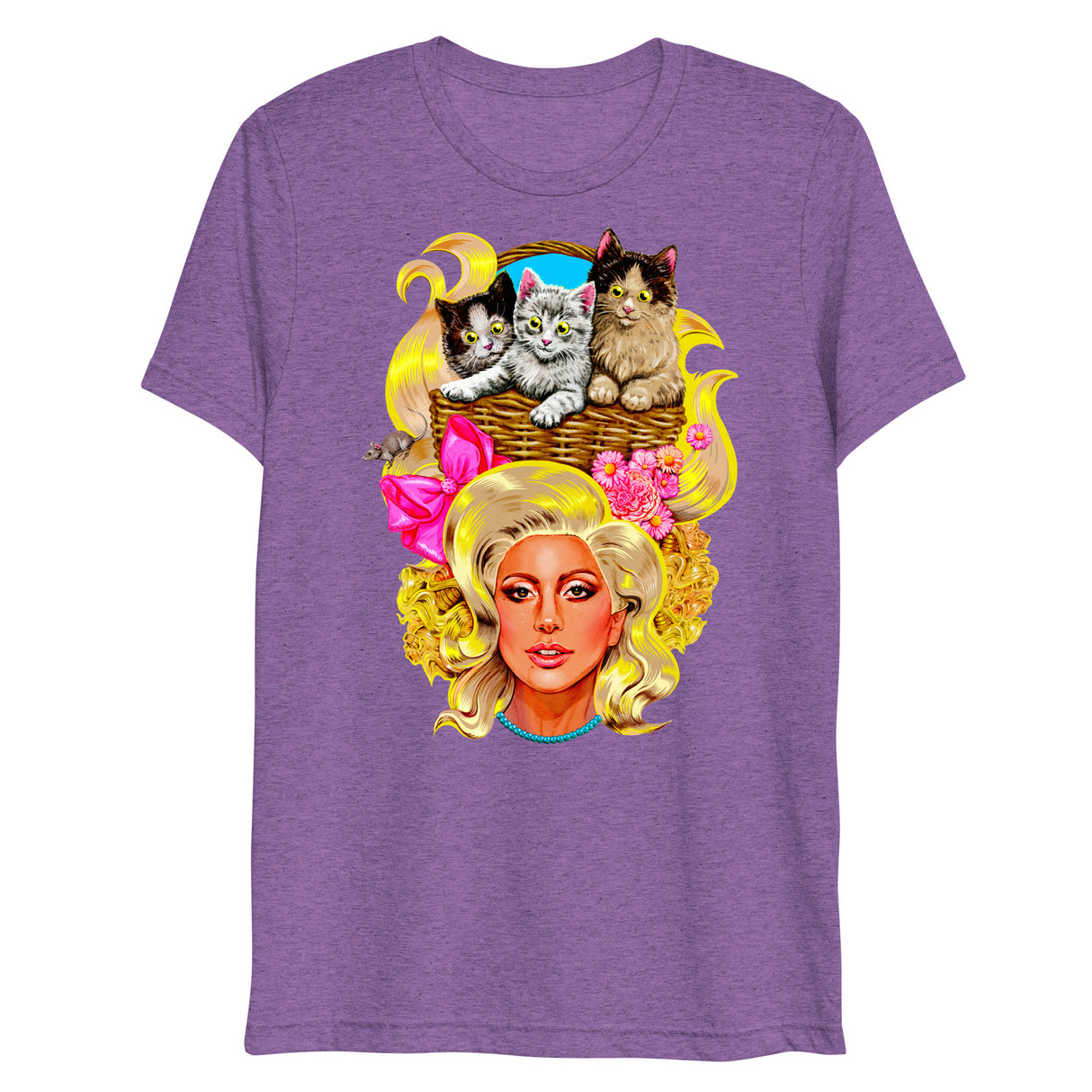 Born This Purrfect (Triblend)-Triblend T-Shirt-Swish Embassy