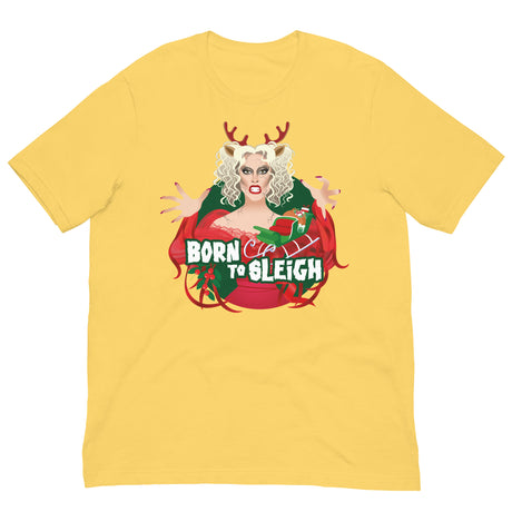 Born to Sleigh-Christmas T-Shirts-Swish Embassy