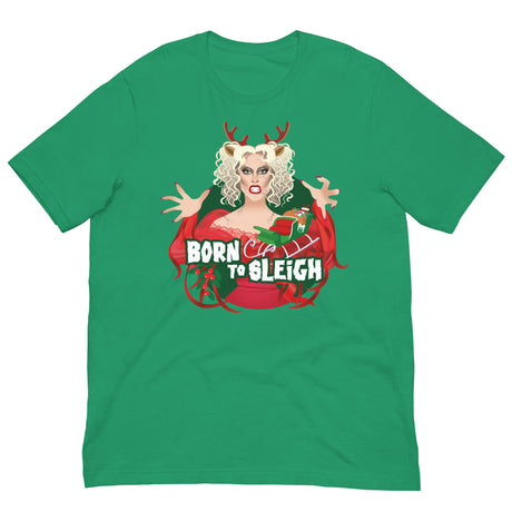 Born to Sleigh-Christmas T-Shirts-Swish Embassy