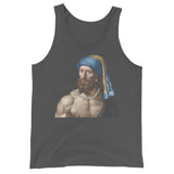 Boy with a Pearl Necklace (Tank Top)-Tank Top-Swish Embassy