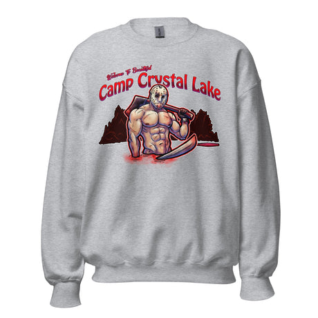 Camp Crystal Lake (Sweatshirt)-Sweatshirt-Swish Embassy