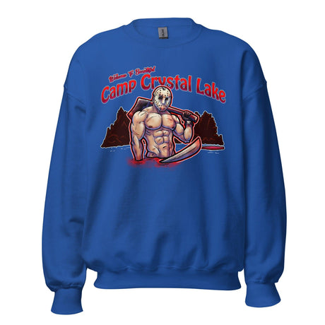 Camp Crystal Lake (Sweatshirt)-Sweatshirt-Swish Embassy