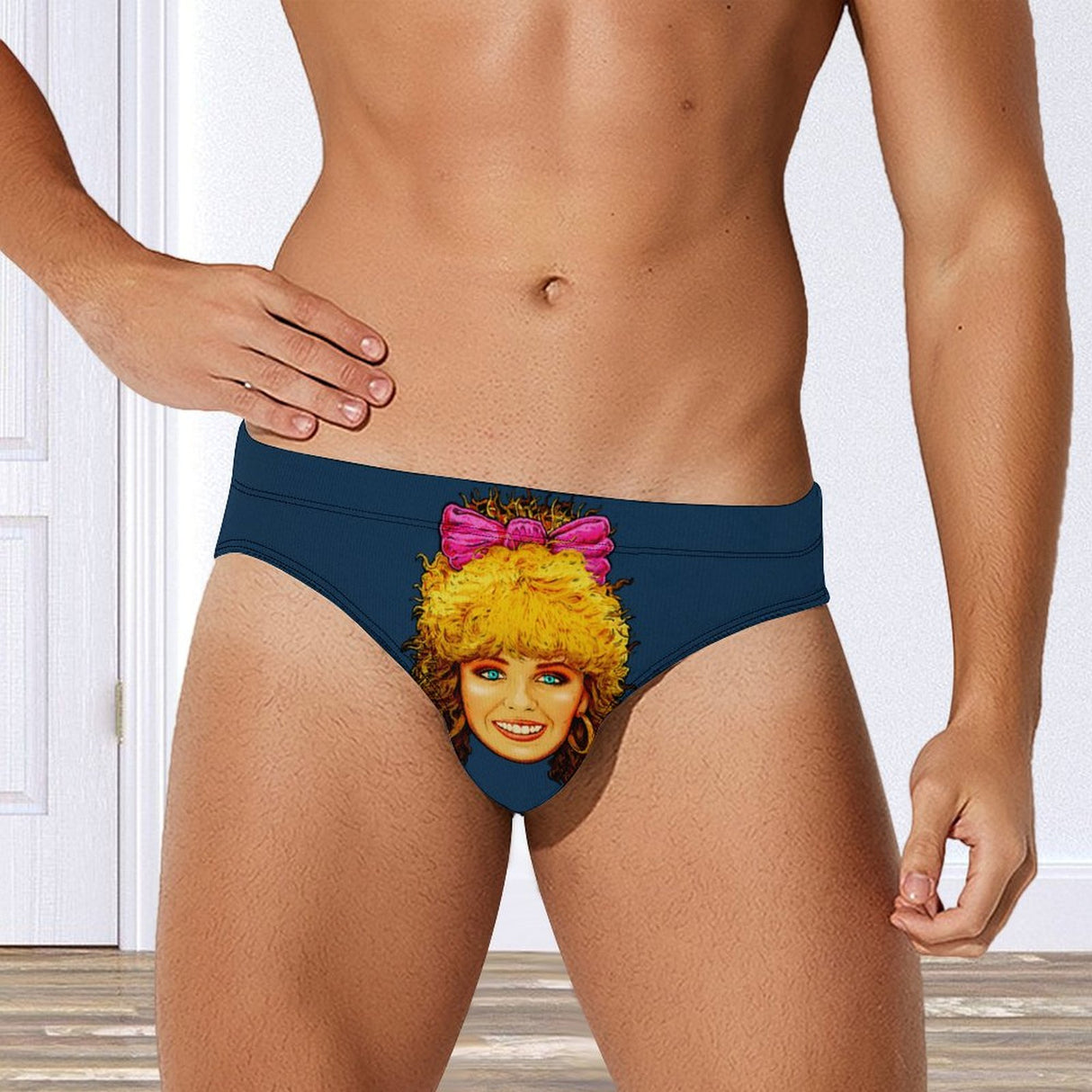 Can’t Get Hue Outta My Head (Swim Briefs)-Swim Briefs-Swish Embassy