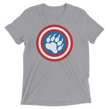 Cap'n Ameribear (Triblend)-Triblend T-Shirt-Swish Embassy