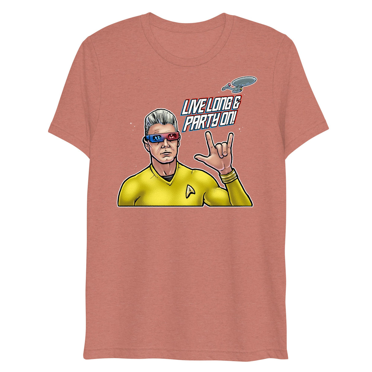 Captain Daddy (Triblend)-Triblend T-Shirt-Swish Embassy