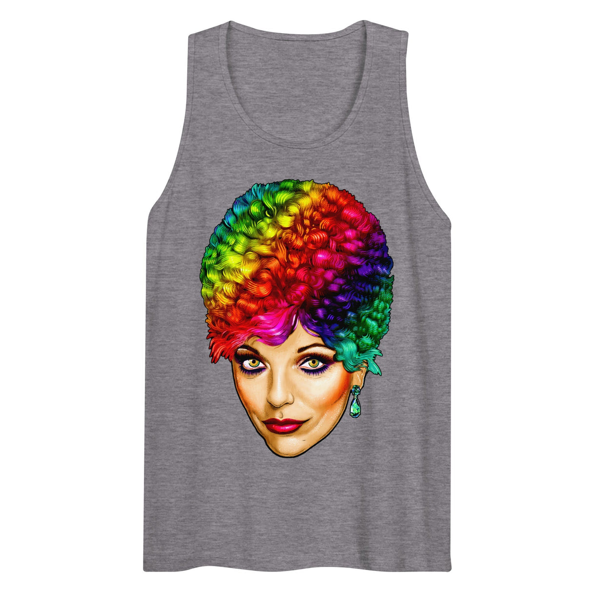 Carrington Meets Crayola (Tank Top)-Tank Top-Swish Embassy