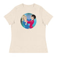 Cat Fight (Women's Relaxed T-Shirt)-Women's T-Shirts-Swish Embassy