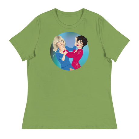 Cat Fight (Women's Relaxed T-Shirt)-Women's T-Shirts-Swish Embassy