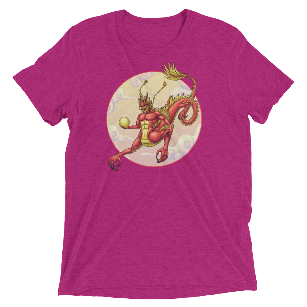 Centaur Dragon (Triblend)-Triblend T-Shirt-Swish Embassy