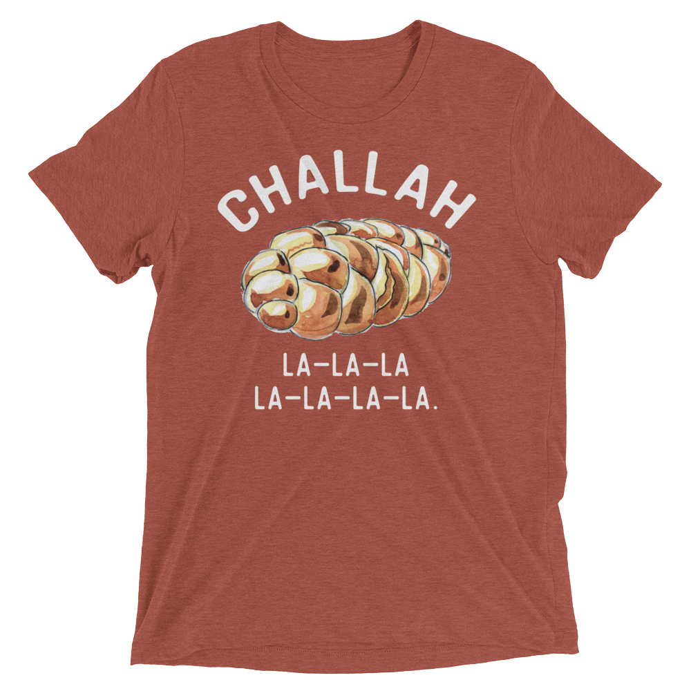 Challah Holidays (Triblend)-Triblend T-Shirt-Swish Embassy