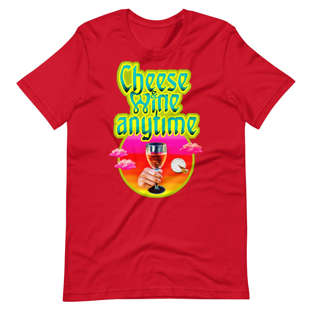 Cheese and Wine-T-Shirts-Swish Embassy