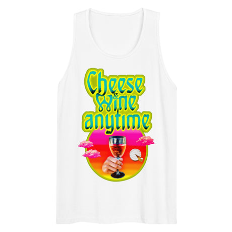Cheese and Wine (Tank Top)-Tank Top-Swish Embassy
