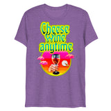 Cheese and Wine (Triblend)-Triblend T-Shirt-Swish Embassy