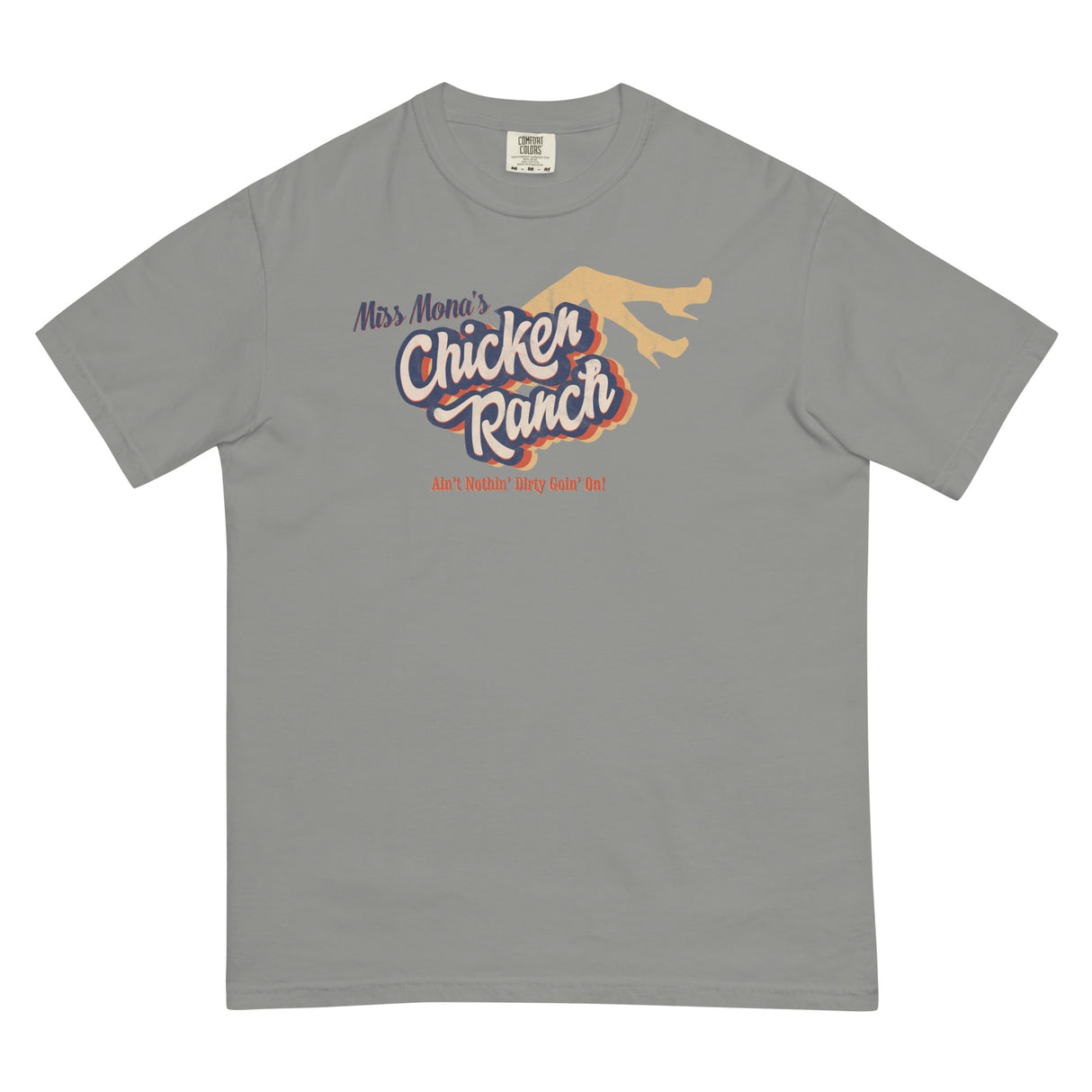 Chicken Ranch (Boxy Tee)-Boxy T-Shirt-Swish Embassy