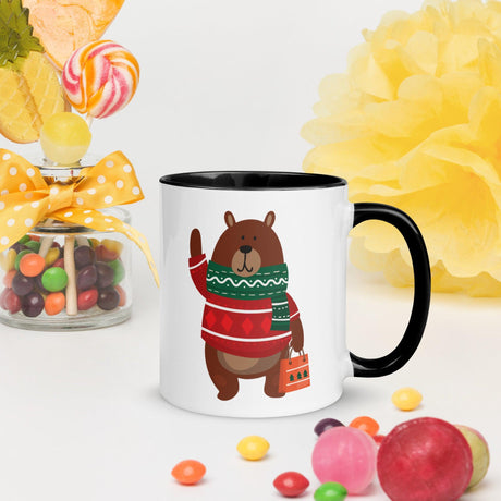 Christmas Bear (Christmas Mugs)-Christmas Mugs-Swish Embassy