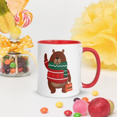 Christmas Bear (Christmas Mugs)-Mugs-Swish Embassy