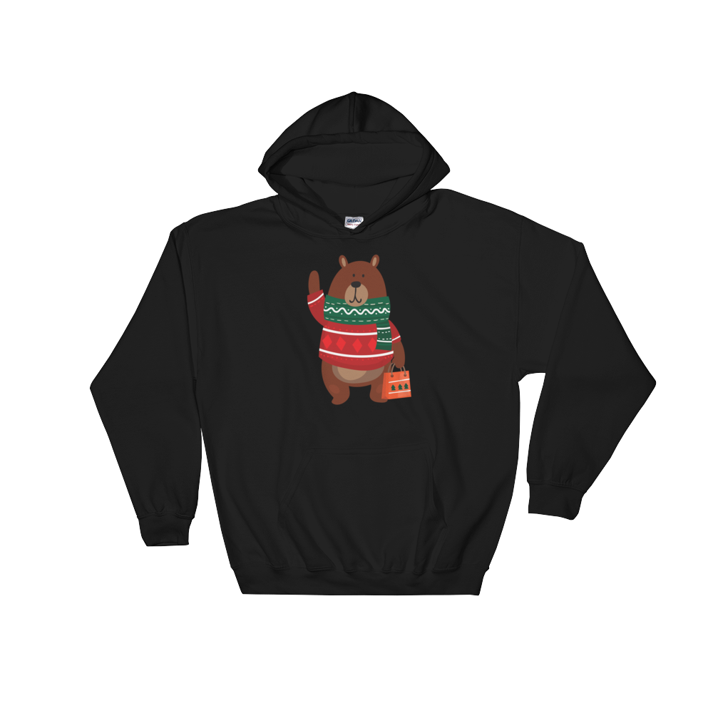 Christmas Bear (Hoodie)-Hoodie-Swish Embassy