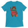 Christmas Bear (Triblend)-Triblend T-Shirt-Swish Embassy