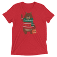 Christmas Bear (Triblend)-Triblend T-Shirt-Swish Embassy