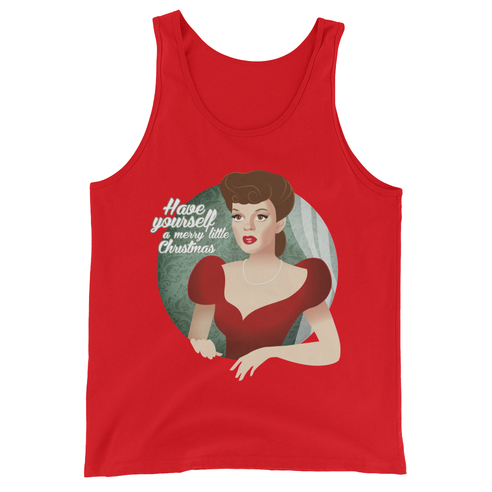 Christmas Garland (Tank Top)-Tank Top-Swish Embassy