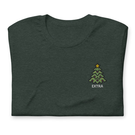 Christmas Tree (Extra)-Christmas T-Shirts Embroidery-Swish Embassy