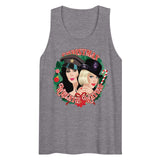 Christmas Wreath Watusi (Tank top)-Christmas Tank Tops-Swish Embassy