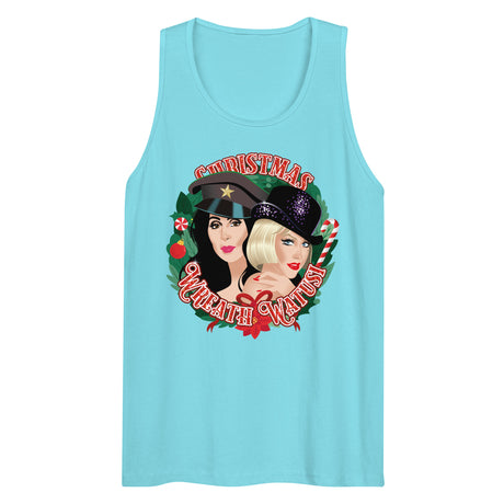 Christmas Wreath Watusi (Tank top)-Tank Top-Swish Embassy