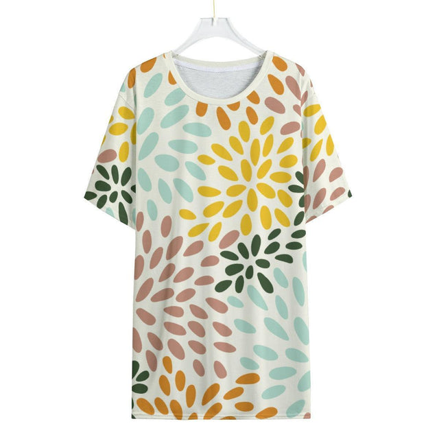 Chrysanthemum (Allover T-Shirt)-Allover T-Shirt-Swish Embassy