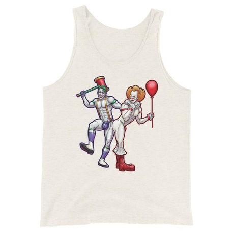 Clowns to the Left, Jokers to the Right (Tank Top)-Tank Top-Swish Embassy