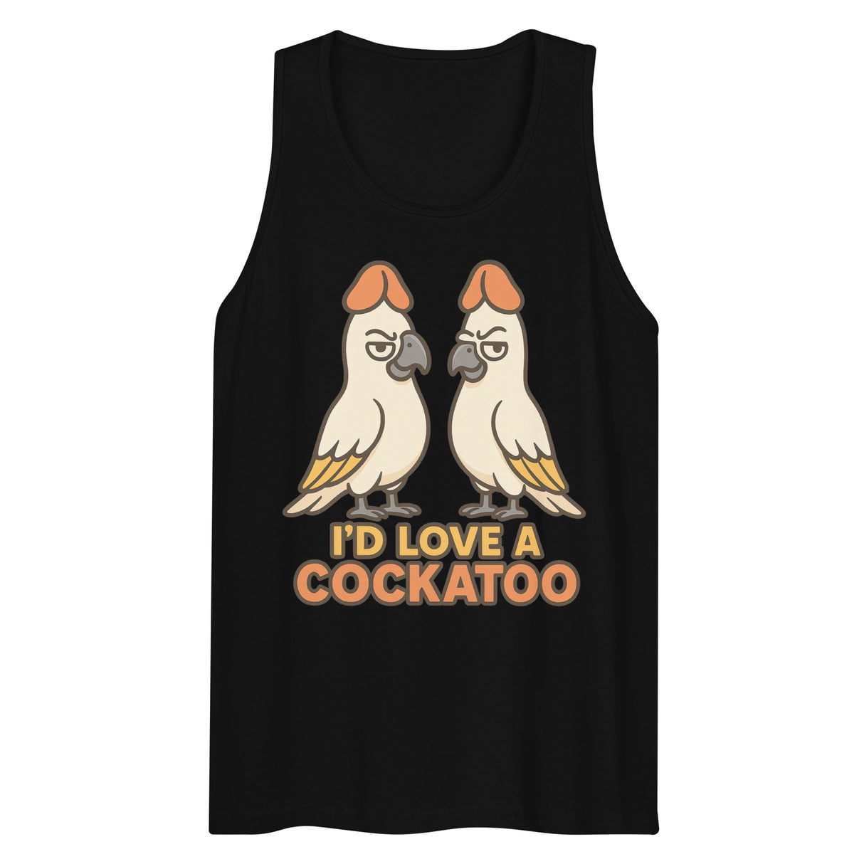Cockatoo (Tank Top)-Tank Top-Swish Embassy